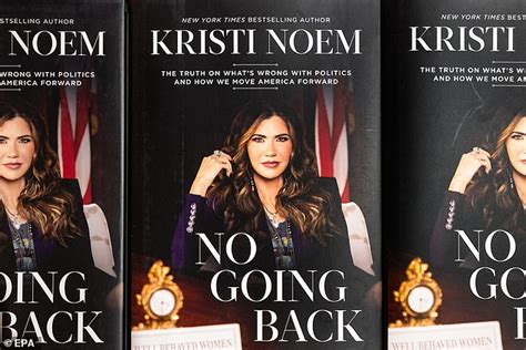 Kristi Noem ends book tour early due to 'bad weather', not controversy ...