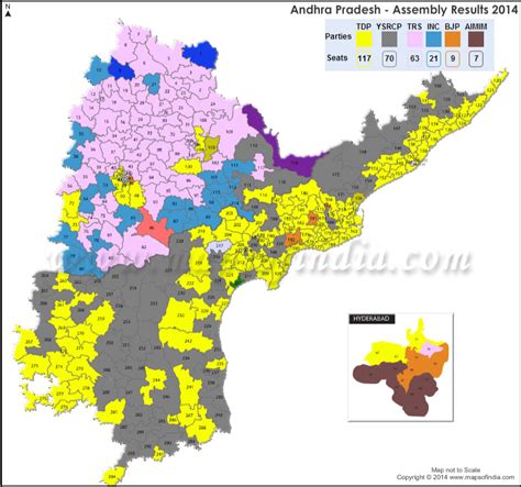 Andhra Pradesh Assembly (Vidhan Sabha) Elections 2014 Results