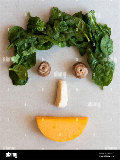 face of a vegetable Stock Photo - Alamy