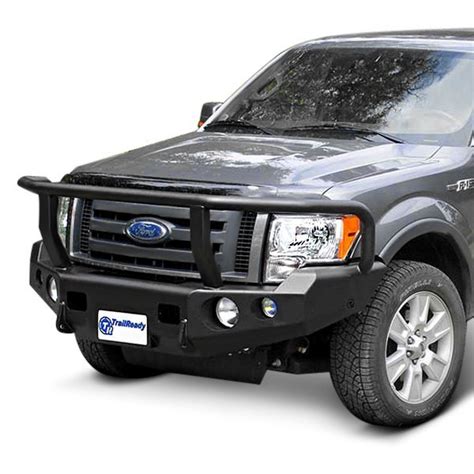 TrailReady® - Ford F-250 2001 Full Width Black Front Winch HD Bumper ...