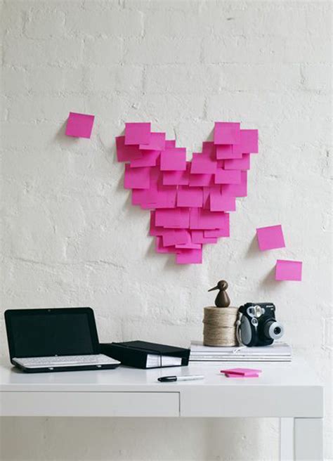 20 Inspiring Home Decoration From Sticky Notes | HomeMydesign