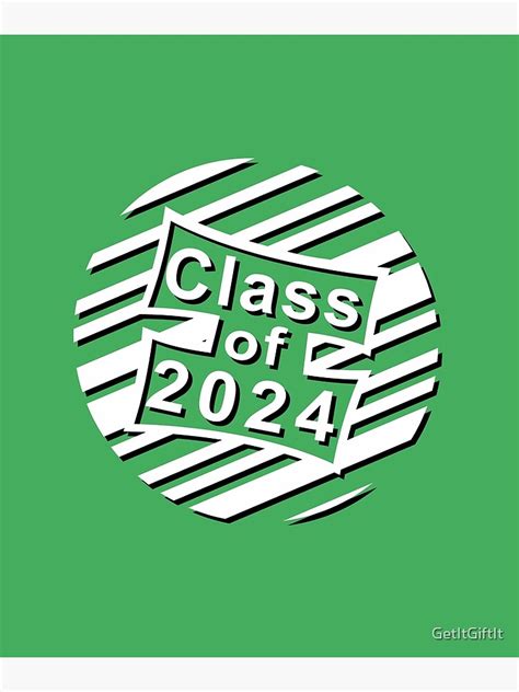 "Class Of 2024 Graduation design" Canvas Print for Sale by GetItGiftIt | Redbubble