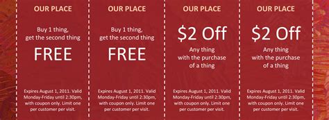 Coupon Templates | Xerox for Small & Medium Businesses