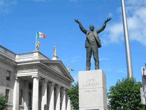 O’Connell Street statues – Dublin Ireland