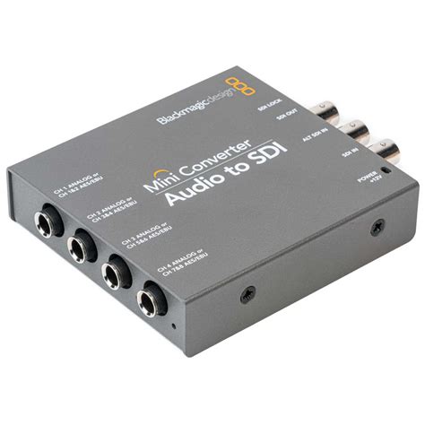 Blackmagic CONVMCAUDS2 Audio to SDI Mini Converter - Embedder - Bstock - Unit is used & missing ...