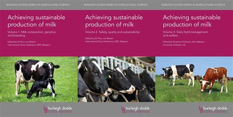 Achieving Sustainable Production of Milk (3 Volumes) | VetBooks