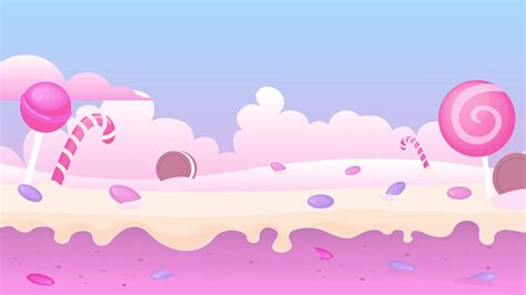 Candyland Cartoon Background 3235083 Stock Video at Vecteezy