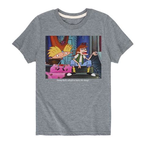 Hey Arnold! - Stoop Kid - Toddler And Youth Short Sleeve Graphic T-Shirt - Walmart.com