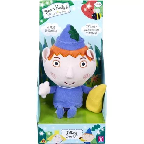 BEN & HOLLY'S Little Kingdom Talking Ben Elf Plush Toy £15.99 - PicClick UK