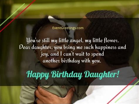 65 Amazing Birthday Wishes For Daughter From Dad