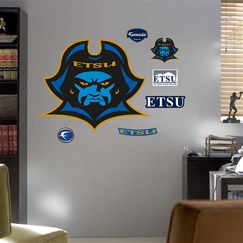 ETSU Buccaneers Logo Wall Decal | Shop Fathead® for ETSU Buccaneers Decor