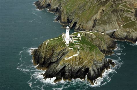 South Stack Light Lighthouse in 3 miles from Holyhead, WA, United ...