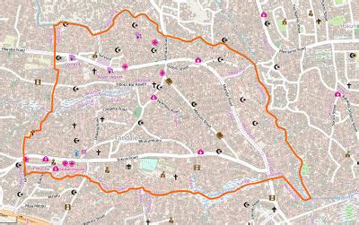 Map Of Dar Es Salaam City Centre - Map Distance