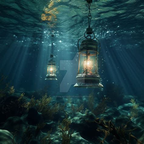 Glowing lanterns underwater by Coolarts223 on DeviantArt