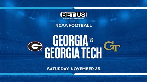 Go with Underdog Georgia Tech To Cover Against Georgia