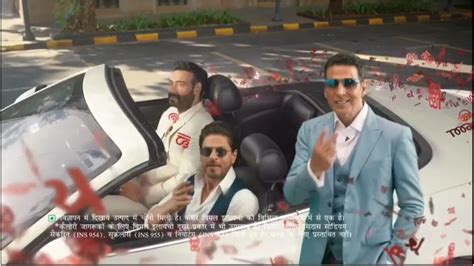 Akshay reunites with SRK, Ajay Devgn for pan masala ad. Fans say ...