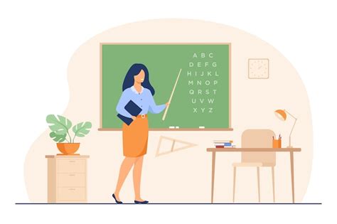 Female Teacher Illustration Images - Free Download on Freepik