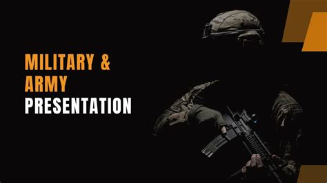 Military Presentation & Army Introduction Template - SlideKit