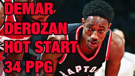 DeMar DeRozan Hot Start to Season | Highlights from 1st Nine Games! - YouTube