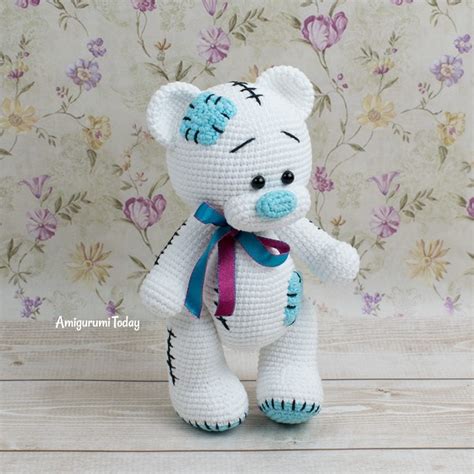 Free Teddy Bear crochet pattern - Amigurumi Today