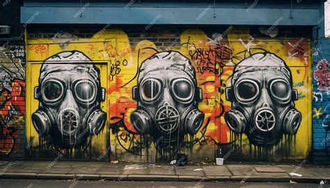 Premium AI Image | Chernobyl TV Series street art camden town london