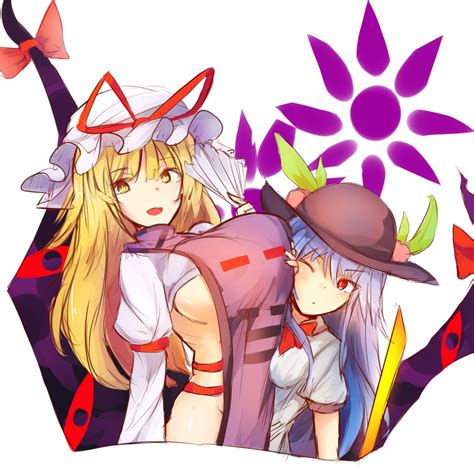 Yukari and Tenko by Uchisukui | Touhou Project (東方Project) | Know Your Meme