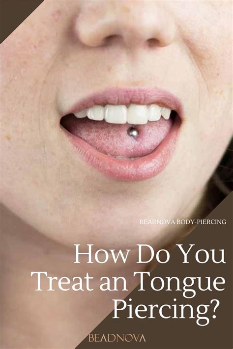 How Do You Treat an Infected Tongue Piercing? - Beadnova