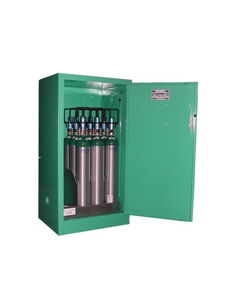 Securall Medical Gas Cylinder Cabinet - Fire Lined - 9-12 Cylinders