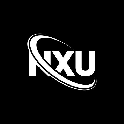 NXU logo. NXU letter. NXU letter logo design. Initials NXU logo linked ...