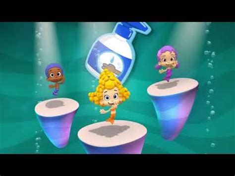 bubble guppies sing along learn to wash your hands fun song dance time! - YouTube