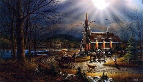 Pin by JAMES CUMMINGS on CHRISTMAS | Terry redlin, Terry redlin paintings, Outdoor