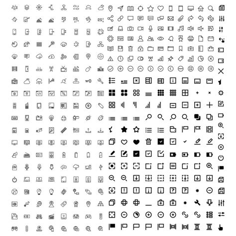 Set Of Mega Pack Business Technology Icon Symbol Logo Design 20039001 ...