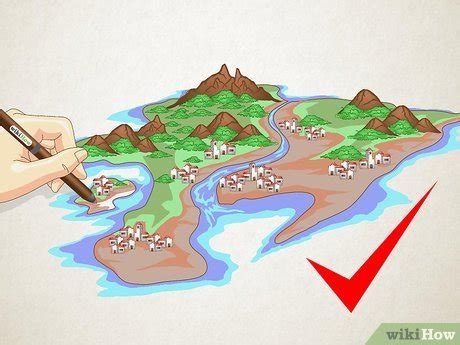 How to Draw a Map of an Imaginary Place: 12 Steps (with Pictures)