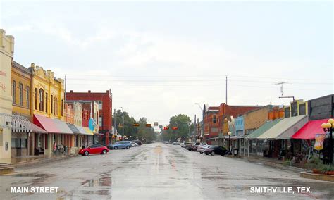 Main Street Smithville, Texas