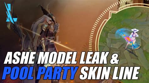 Pool Party Skins & Ashe Model Leak - Wild Rift - YouTube