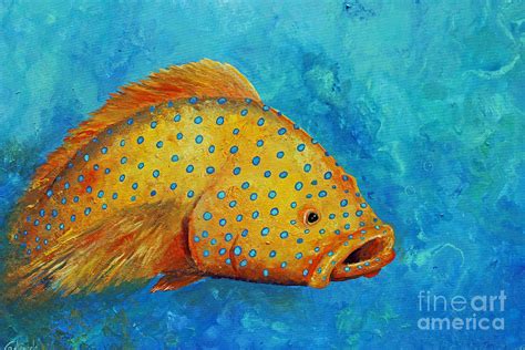 Yellow Fish Painting by Gabriela Valencia - Fine Art America