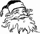Santa Wild Beard coloring Page  Free Printable Coloring Pages sketch template