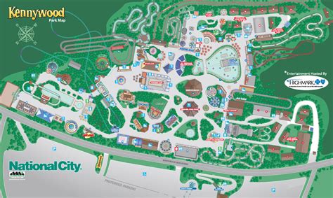 Florida Disneyland: Kennywood Park Map 2011 Guide Information