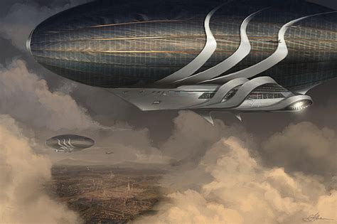 KAYA'S ARTBLOG: Airship concept