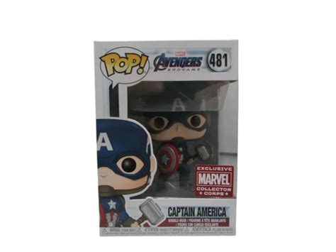 FUNKO POP MARVEL Avengers Endgame Captain America $20.00 - PicClick