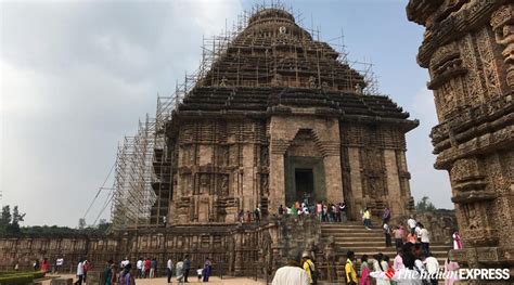 Added by British for stability reasons, sand in Konark Sun Temple can ...