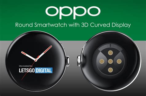 Oppo Smartwatch With Round Watch Case And 3D Curved Display - Bullfrag