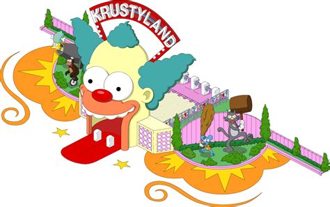 Simpsons Tapped Out Krustyland Update - Entrance Simpsons Lego, Simpsons Donut, The Simpsons ...