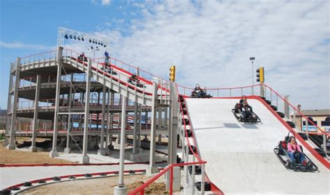 Multi-storey go-kart racetrack 'on steroids' almost finished in Niagara Falls | CBC News