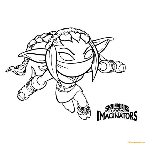 Skylanders Imaginators Coloring Page - Free Coloring Pages Online