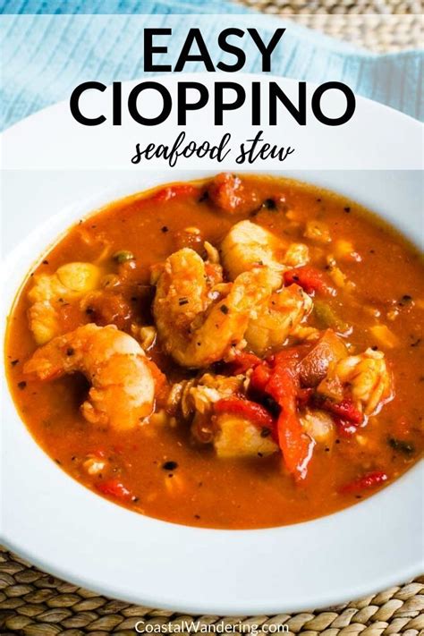 Easy cioppino seafood stew recipe – Artofit