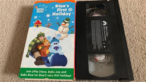 Opening To Blue’s Clues: Blue’s First Holiday 2003 VHS - YouTube