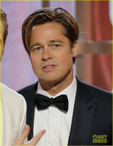 Brad Pitt & Ryan Gosling Share Funny Interaction at Golden Globes 2016 ...