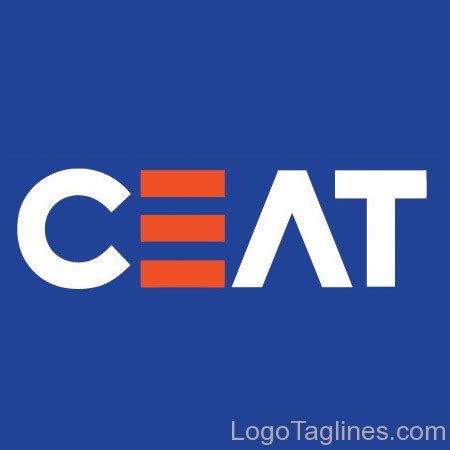 CEAT Tyres Logo and Tagline