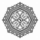 Premium Vector  Cat eye mandala coloring Book sketch template